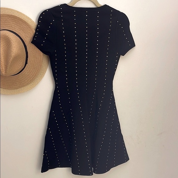 The Kooples | Women’s Black A-Line Skater Mini Dress Size 1 XS - Picture 6 of 13